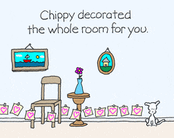 Interior Design Love GIF by Chippy the Dog