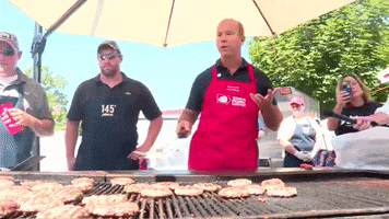 Iowa State Fair Burgers GIF by Election 2020