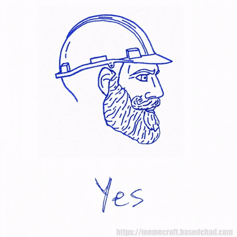 Crypto Yes GIF by Based Chad