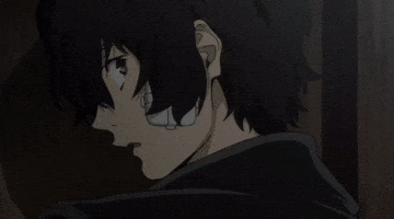 Blinking Bungo Stray Dogs GIF