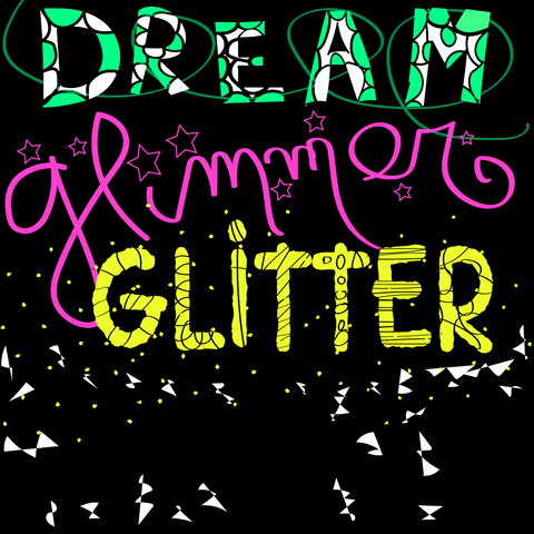 designedbyjamie sparkle glitter dream glimmer GIF