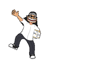 Party Hello Sticker by Homies