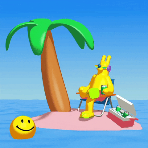 Summer Smile GIF by DOMCAKE