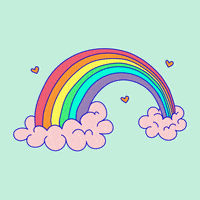 Love Is Love Rainbow GIF