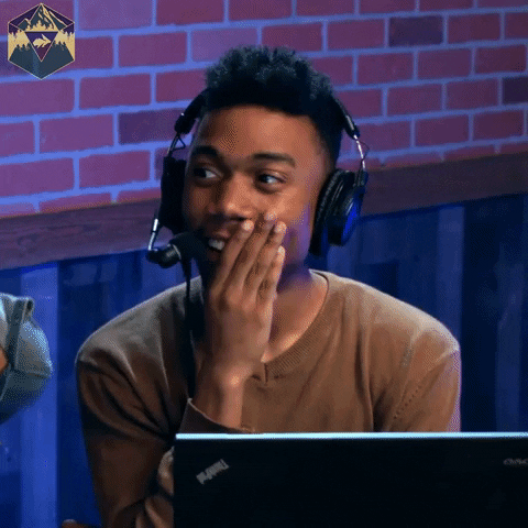 hyperrpg reaction twitch proud dnd GIF