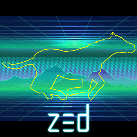 Animation Horse GIF by ZEDRUN