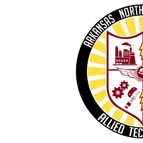 Ancsuns Sticker by Arkansas Northeastern College