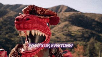 T-Rex Sup GIF by The Masked Singer