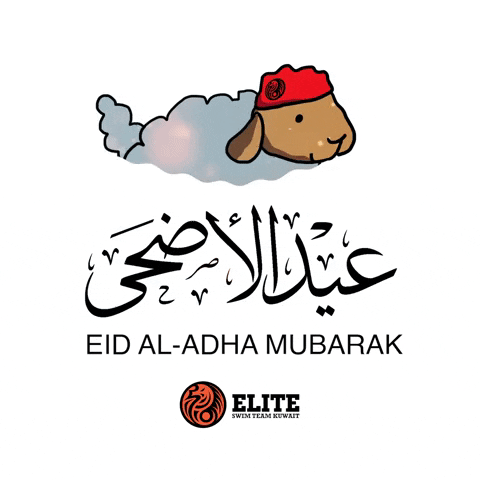 Eid Al Adha Orange GIF by Elite Swim Team