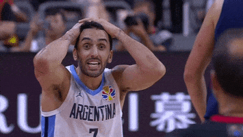 Cant Believe It No Way GIF by FIBA