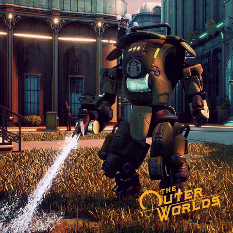 Gardening Obsidian GIF by The Outer Worlds