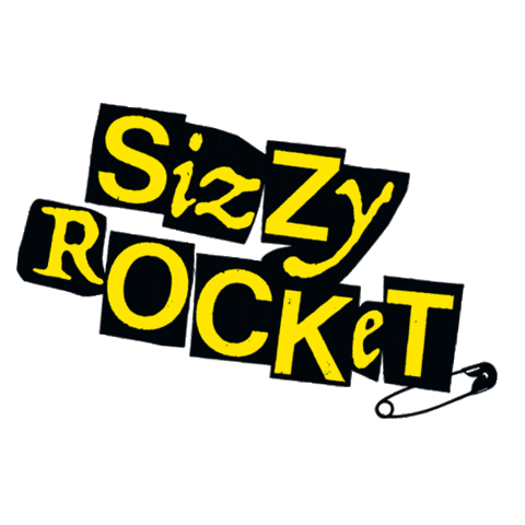 Punk Rock 90S Sticker by Sizzy Rocket