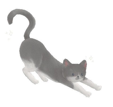 pic Cat Wagging Tail Gif tuxedo cat sticker for ios android