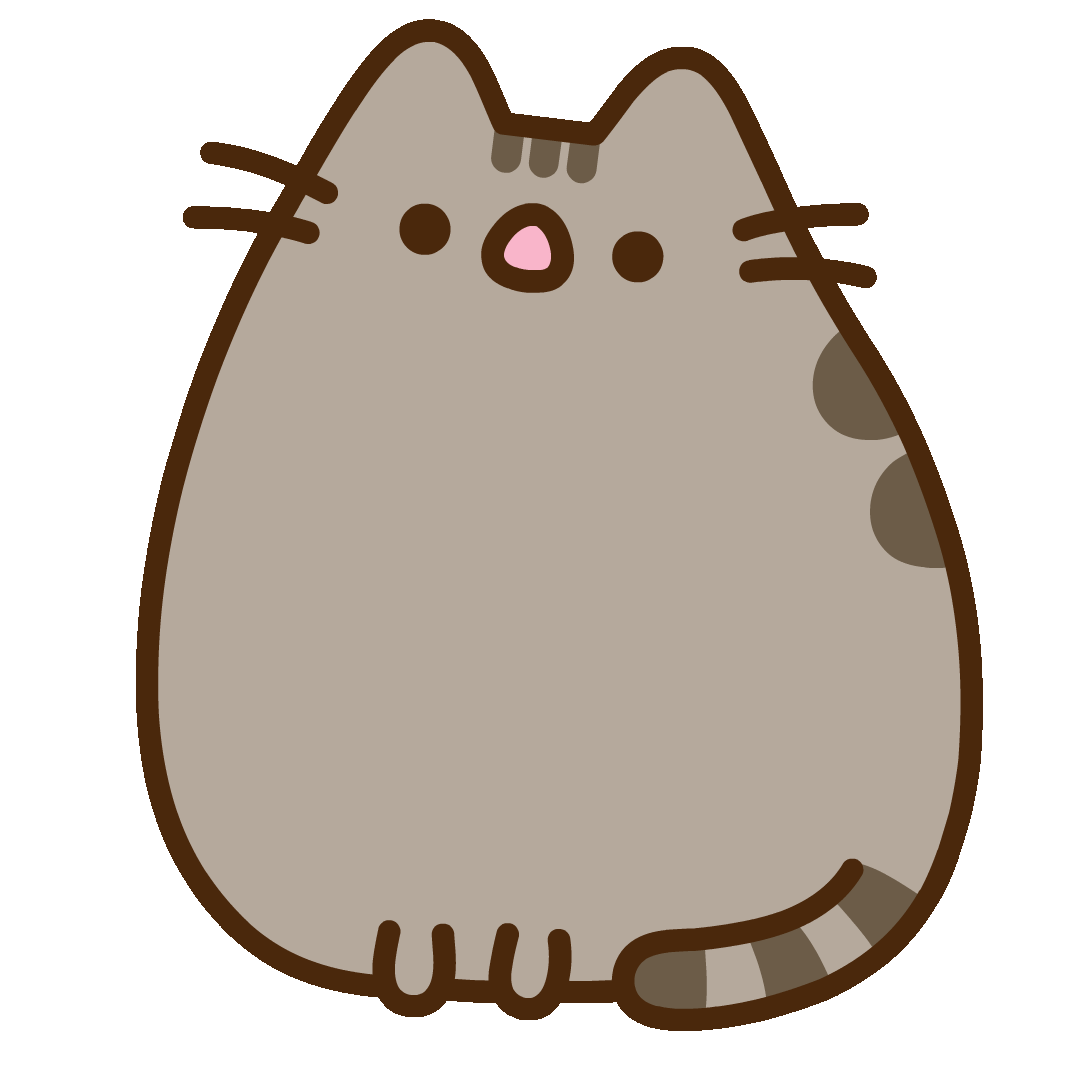 Hungry Fat Cat Sticker by Pusheen for iOS & Android | GIPHY