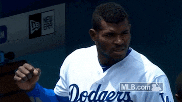 los angeles dodgers no GIF by MLB