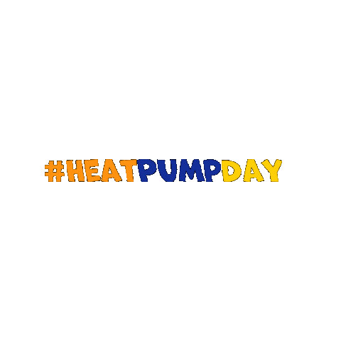Sticker by Heat Pump Day