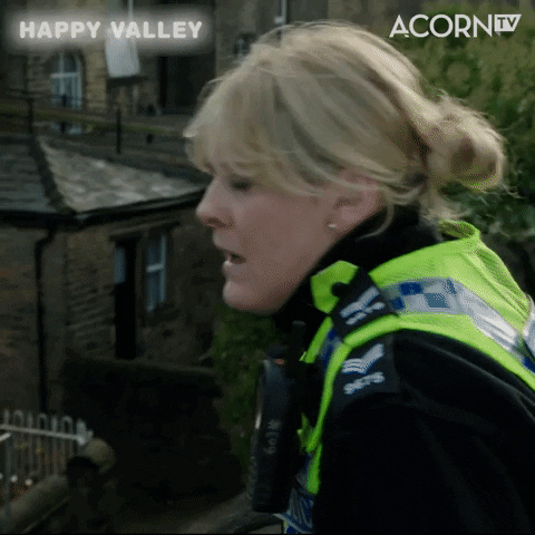 Sarah Lancashire Wow GIF by Acorn TV