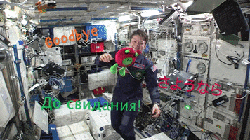europeanspaceagency alien goodbye nasa astronaut GIF