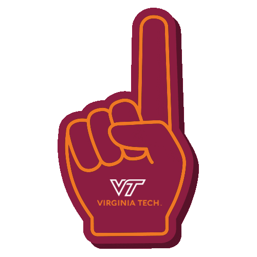Vt Hokies Sticker by Virginia Tech