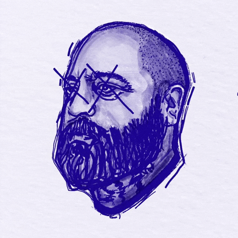 Balding GIF