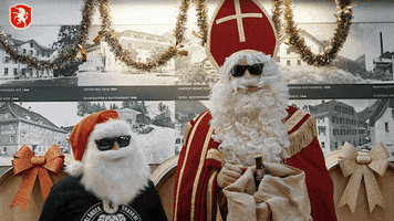 Santa Claus Christmas GIF by Fohrenburger