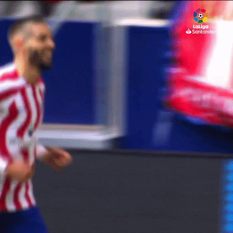 Happy Football GIF by Atlético de Madrid