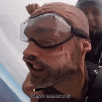 Skydive Intensifies GIF by Violent Professional