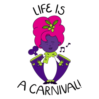 Carnival Celia Sticker by Cultura Colectiva +