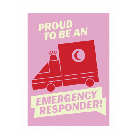 Maldivian Red Crescent Sticker