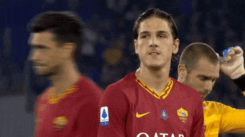 Serie A Hair Flip GIF by AS Roma