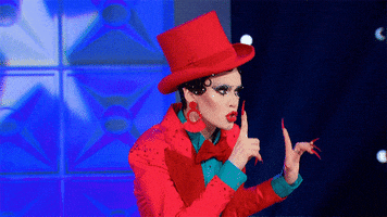 Be Quiet Drag Race GIF by RuPaul's Drag Race