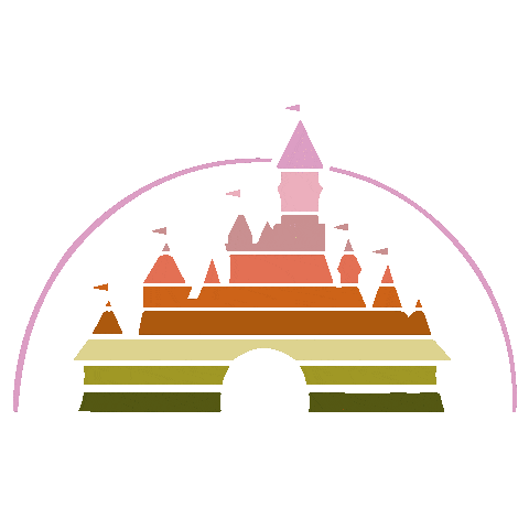 Theme Park Love Sticker