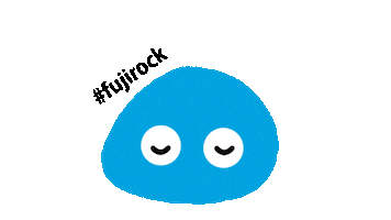 Happy Fun Sticker by FUJIROCK