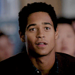 Alfred Enoch Smile GIF