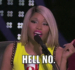 nicki minaj no GIF