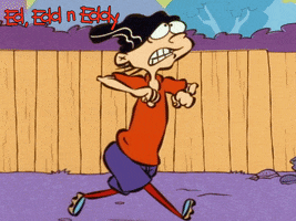 Ed Edd N Eddy Running GIF by Cartoon Network