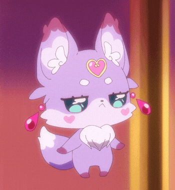 Surprised Magical Girl GIF