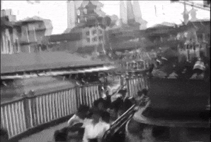 Roller Coaster Vintage GIF by US National Archives