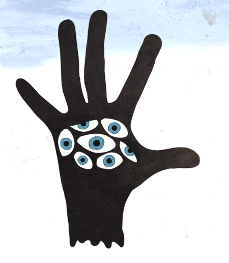 Eyes Hand GIF by Scorpion Dagger