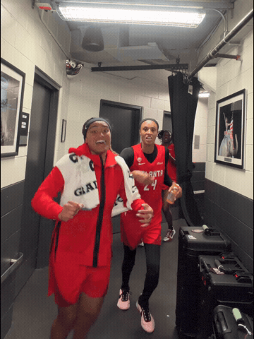 Excited Dewanna Bonner GIF by Atlanta Dream