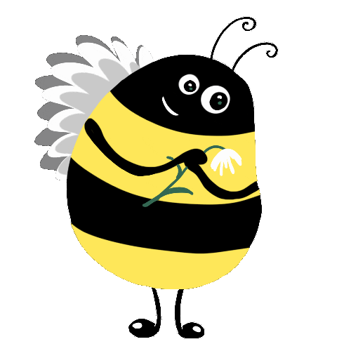 Valentines Day Bees Sticker