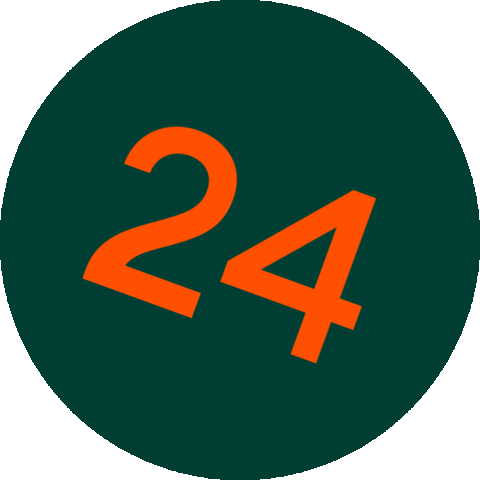 Twentyfour Sticker by Scuola Nautica Sonia