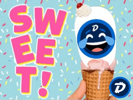 Happy Ice Cream GIF by DigiByte Memes