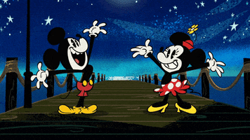 Happy I Love You GIF by Mickey Mouse