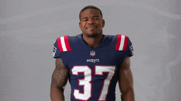 Damien Harris Whatever GIF by New England Patriots