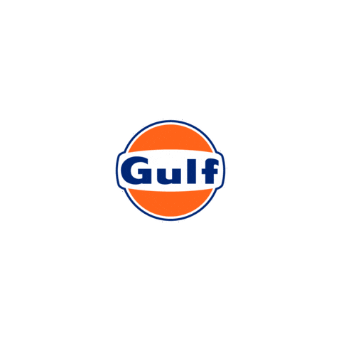 Orange Motorsports Sticker by Gulf Oil International