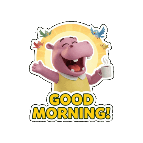 Happy Good Morning Sticker
