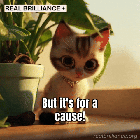 Guilty Pleasure Oops GIF by Real Brilliance