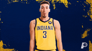 Sharp Shooter Finger Guns GIF by Indiana Pacers