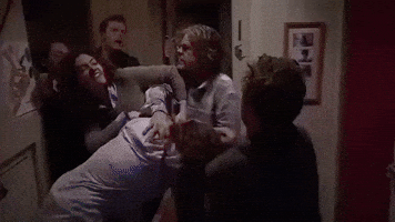 Fiona Gallagher Fighting GIF
